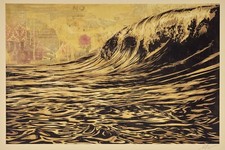 Shepard fairey 2025 usato  Asti