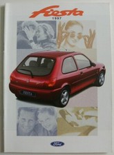 Brochure ford fiesta d'occasion  France