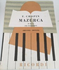 Mazurca chopin per usato  Salerno