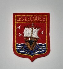 Lecques embroidered patch d'occasion  Expédié en Belgium