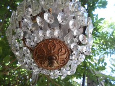 Lustre plafonnier montgolfiere d'occasion  Cagnes-sur-Mer