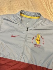 Jaqueta Pulôver Nike USC Trojans Rivalry Futebol em Campo Meio Zíper Masculina M LEIA comprar usado  Enviando para Brazil