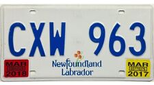 newfoundland license plate for sale  Fitchburg