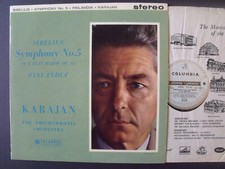 SAX  2392 blue/silver Karajan conducts Sibelius Symphony No 5 comprar usado  Enviando para Brazil