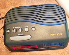 Antigo Rádio Relógio PHILCO Modelo AM/FM 799K Testado Funcionando! comprar usado  Enviando para Brazil