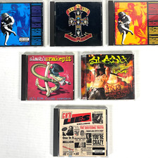 Guns n' Roses Slash's Snakepit 6 CD Lot Appetite Lies Illusion 5 O'Clock Live comprar usado  Enviando para Brazil