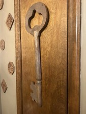 chave esqueleto - pendurada na parede - decoração de madeira para casa 28" de comprimento comprar usado  Enviando para Brazil
