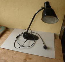 Alte schreibtischlampe schwarz gebraucht kaufen  Arnsdorf