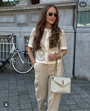Zara beige linen d'occasion  Expédié en Belgium