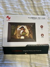 Moldura digital YunQiDeer FRAMEO 10,1 polegadas tela sensível ao toque preta comprar usado  Enviando para Brazil