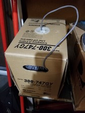 Usado, Cabo Steren 300-747GY categoria-3 2 pares cabo UTP - cinza 1000 pés comprar usado  Enviando para Brazil