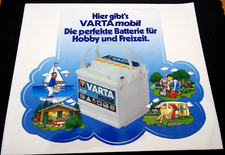 Werbe aufkleber varta gebraucht kaufen  Köln