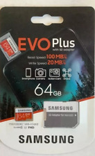 Cartão de memória Samsung MB-MC64H EVO Plus 64GB microSDXC UHS-I com adaptador SD comprar usado  Enviando para Brazil