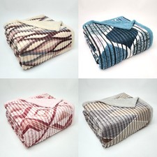 Plaid morbido coral usato  Mileto