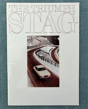 Triumph stag brochure for sale Triumph stag brochure for sale  HARPENDEN
