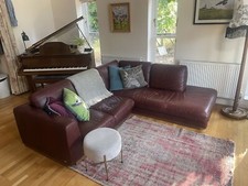 Rusty brown leather for sale  COLCHESTER