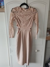 Peach misguided dress for sale  NORTH WALSHAM