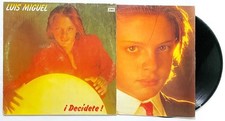 LUIS MIGUEL Decidete LP Vinyl Album 1983 MEXICO Insert NO ME PUEDES DEJAR ASI comprar usado  Enviando para Brazil