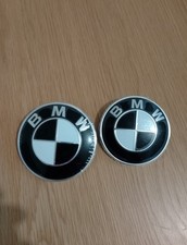 Logo Bmw Capot Et Coffre Neuf 82mm et 74mm Original Insigne , używany na sprzedaż  Wysyłka do Poland