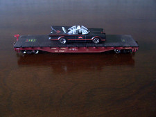 HO BATMOBILE Flat Car Load - Rodas de metal e acopladores de juntas comprar usado  Enviando para Brazil