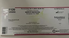 Konzert marco mengoni gebraucht kaufen  Fürstenfeldbruck