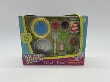 Conjunto Kitchen Littles hora do almoço Barbie panela de comida hambúrguer batatas fritas limonada comprar usado  Enviando para Brazil