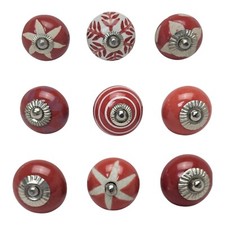 Ceramic knobs mixed for sale  SEAFORD