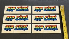 Pacote com 6 adesivos Rip Curl da década de 1980 NOS comprar usado  Enviando para Brazil