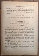 Alatri 1888 regio usato  Italia