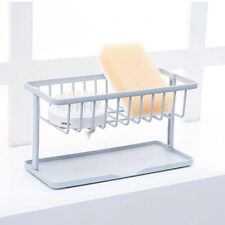 Estante de almacenamiento de cocina baño colador esponja fregadero soporte ordenado herramienta organizador segunda mano  Embacar hacia Mexico