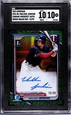 2024 Bowman Walker Jenkins Chrome refrator automático verde grama 1º/99 SGC 10/10 comprar usado  Enviando para Brazil