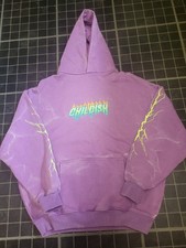 Childish purple hoodie for sale  LEEDS
