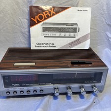 Rádio relógio digital eletrônico Yorx AM/FM R5146 funciona!, usado comprar usado  Enviando para Brazil