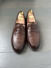Barker brown leather for sale  LONDON