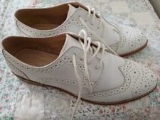 Asos white brogues for sale  BIRMINGHAM