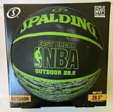 Spalding NBA Fast Break basquete tamanho médio 28,5” verde externo novo na caixa comprar usado  Enviando para Brazil