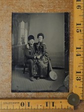 Foto de homens e mulheres artistas com banjo precoce tipo tonalidade comprar usado  Enviando para Brazil