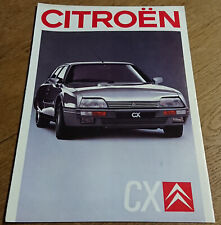 Catalogue publicitaire citroen d'occasion  Châteauneuf-sur-Sarthe