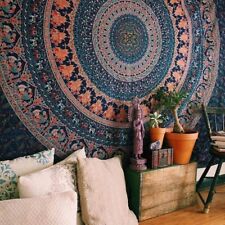 Mandala coton psychédélique d'occasion  Expédié en France