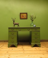 Green pedestal desk for sale Green pedestal desk for sale  NEWTON ABBOT