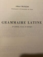 Gilbert françois grammaire d'occasion  France