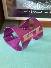 Porta-garrafa de água vintage GT gaiola década de 1990 anos 90 mountain bike roxo anodizado 3DV comprar usado  Enviando para Brazil