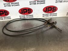Pair handbrake cables for sale Pair handbrake cables for sale  GODSTONE