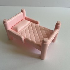 Beliches Playskool Vintage Rosa Casa de Bonecas Cama de Solteiro Apenas 1991 comprar usado  Enviando para Brazil