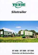 Tebbe silotrailer 450 gebraucht kaufen  Deutschland