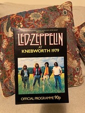 Led zeppelin programme for sale  BEDFORD