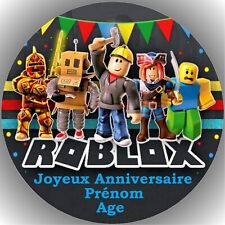 Roblox .décoration gâteau d'occasion  Dieuze
