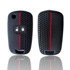 Capa chaveiro de carro para Opel Vauxhall Astra J Corsa D E 2 botões silicone, usado comprar usado  Enviando para Brazil