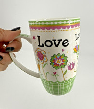 Caneca de café Burton + Burton "love" 12 oz xícara cônica flores 1 Corinthians 13:4 comprar usado Caneca de café Burton + Burton "love" 12 oz xícara cônica flores 1 Corinthians 13:4 comprar usado  Enviando para Brazil