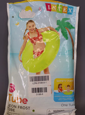 Tubo flutuante inflável de vinil sortido Intex neon geada piscina comprar usado  Enviando para Brazil